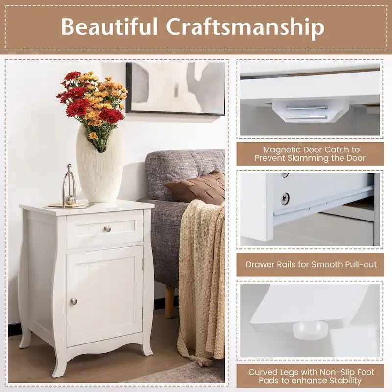 Set of 2 Bedside Tables
