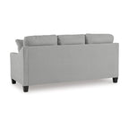Queen Size Sofa Sleeper Bed, Gray, Bifold Memory Foam Mattress