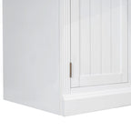 Versatile Tall Bookshelf with LED Lighting and Multiple Storage Options for Home