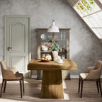 31.5-Inch Square Dining Table for 4, Farmhouse Kitchen Table for Dining Room - 31.5D x 31.5W x 29.53H