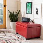 Manhattan Storage Bench (Red) — 30 x 18 x 17