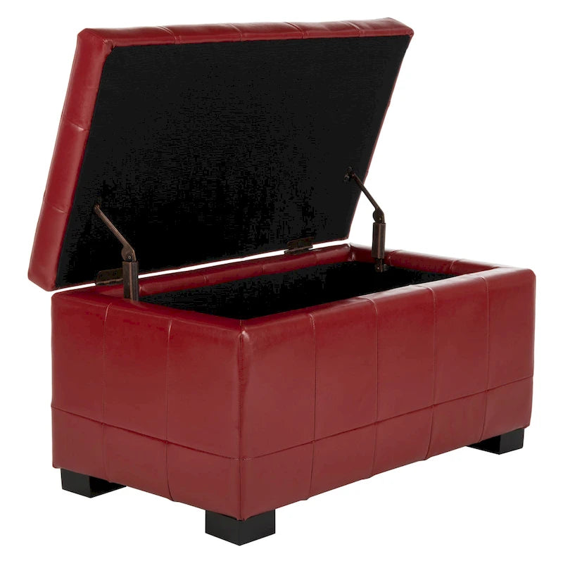 Manhattan Storage Bench (Red) — 30 x 18 x 17