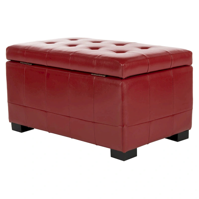 Manhattan Storage Bench (Red) — 30 x 18 x 17