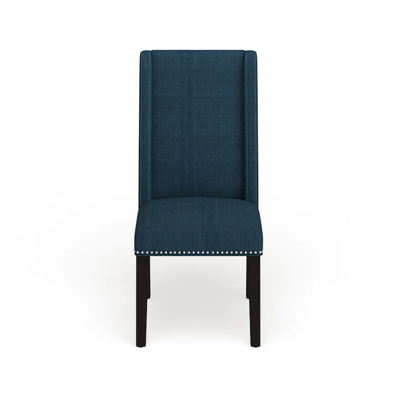 Fabric Upholstered Dining Chairs (Set of 2)