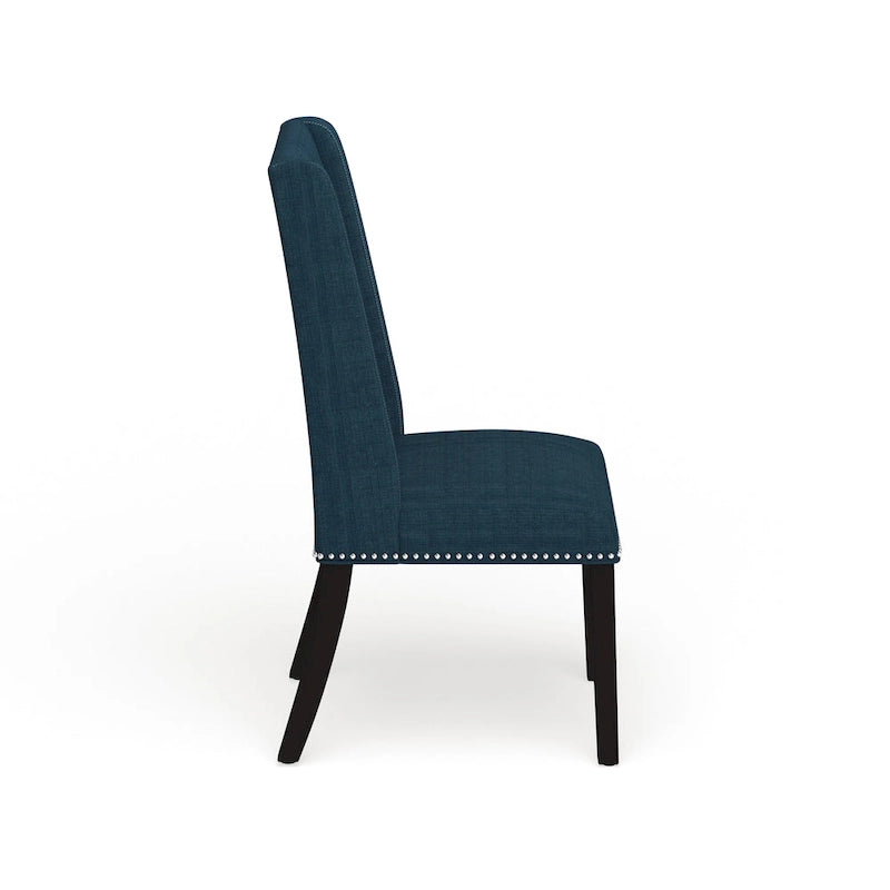Fabric Upholstered Dining Chairs (Set of 2)