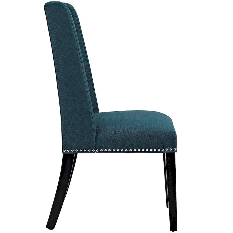 Fabric Upholstered Dining Chairs (Set of 2)