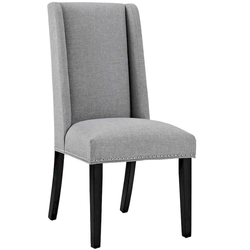 Fabric Upholstered Dining Chairs (Set of 2)