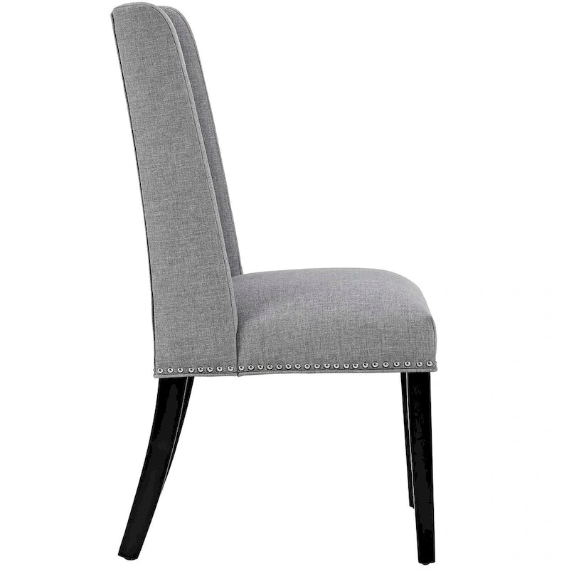 Fabric Upholstered Dining Chairs (Set of 2)