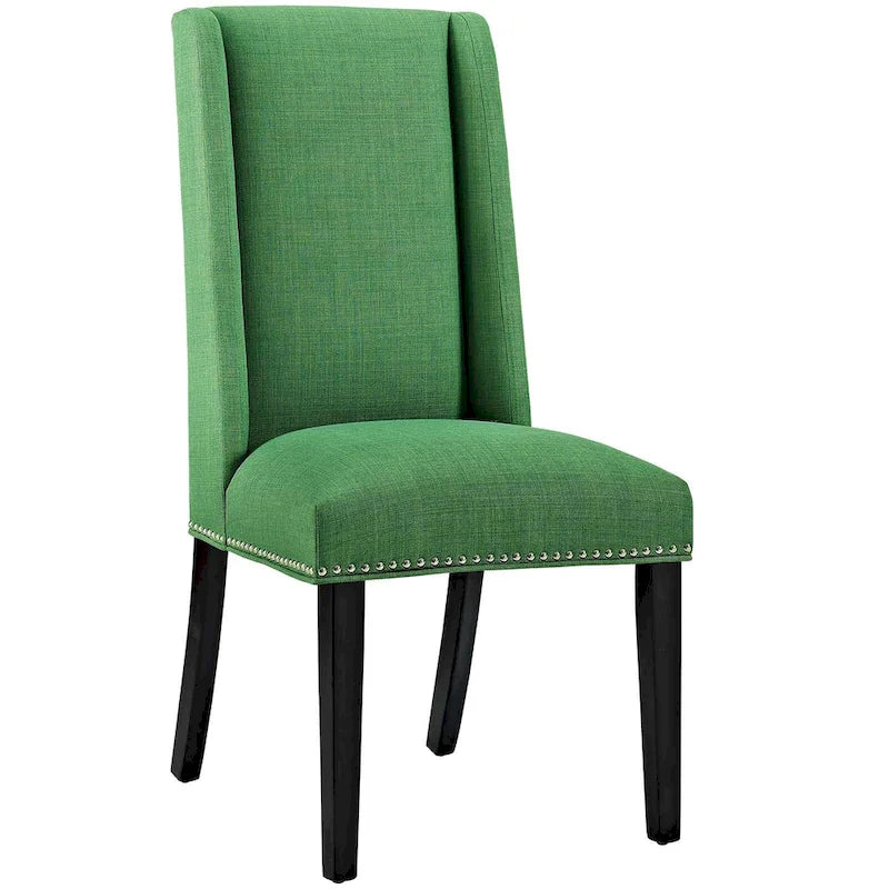 Fabric Upholstered Dining Chairs (Set of 2)