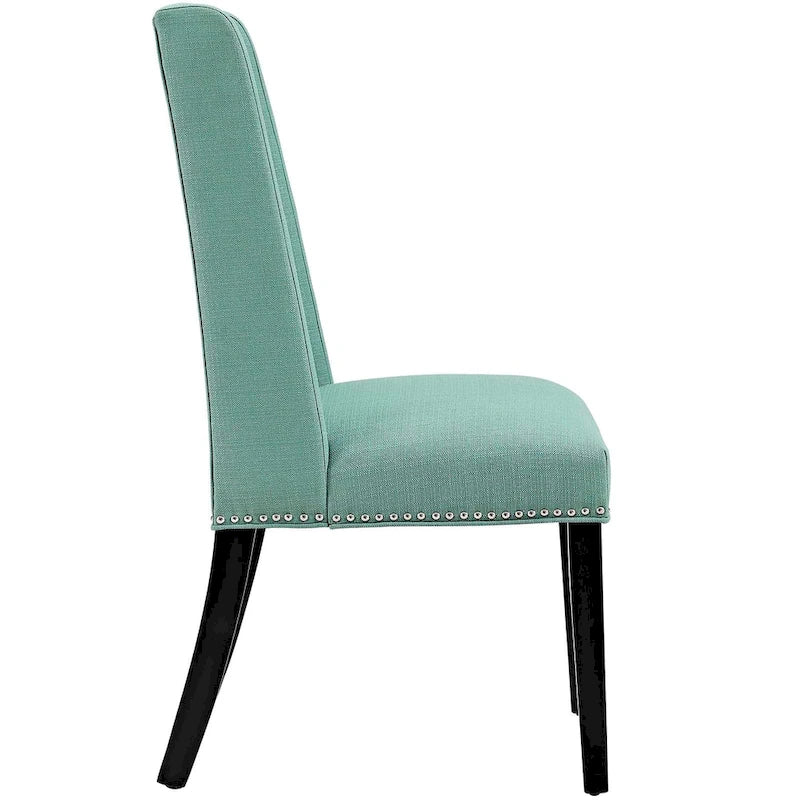 Fabric Upholstered Dining Chairs (Set of 2)