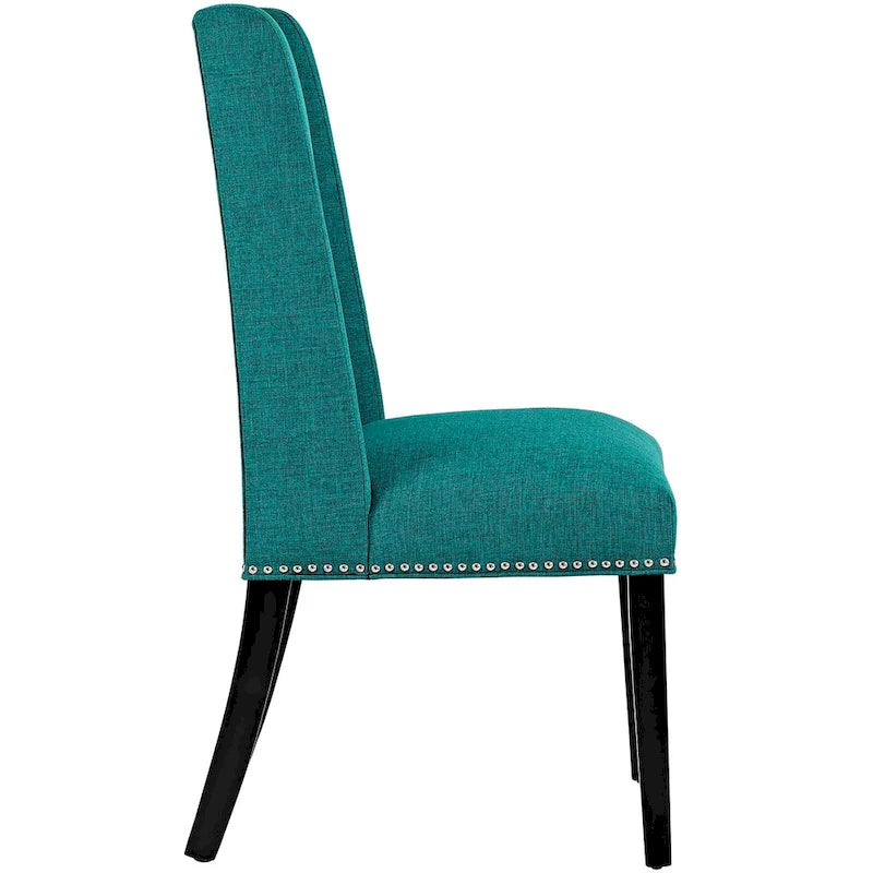 Fabric Upholstered Dining Chairs (Set of 2)