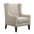 Linen Wingback Chair