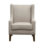 Linen Wingback Chair