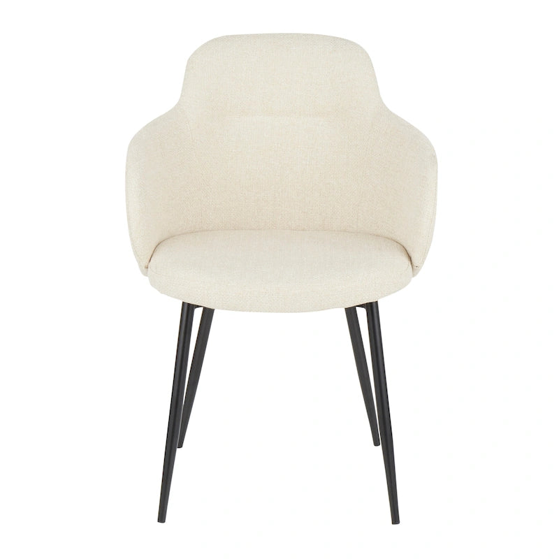 Industrial-Style Upholstered Chair