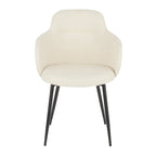 Industrial-Style Upholstered Chair