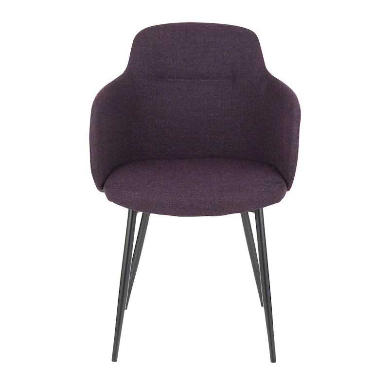 Industrial-Style Upholstered Chair