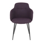 Industrial-Style Upholstered Chair