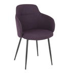 Industrial-Style Upholstered Chair