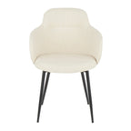 Industrial-Style Upholstered Chair