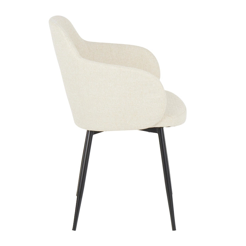 Industrial-Style Upholstered Chair
