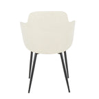 Industrial-Style Upholstered Chair