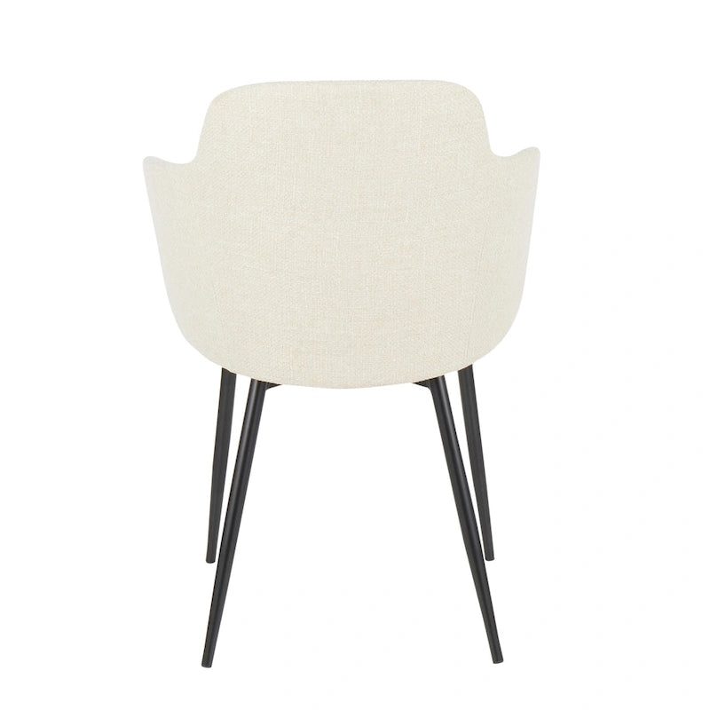 Industrial-Style Upholstered Chair