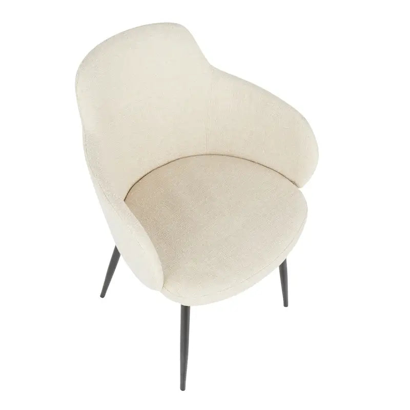 Industrial-Style Upholstered Chair
