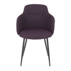 Industrial-Style Upholstered Chair