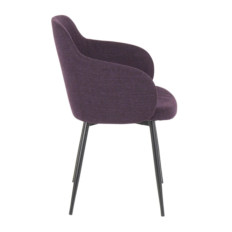 Industrial-Style Upholstered Chair