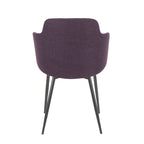 Industrial-Style Upholstered Chair