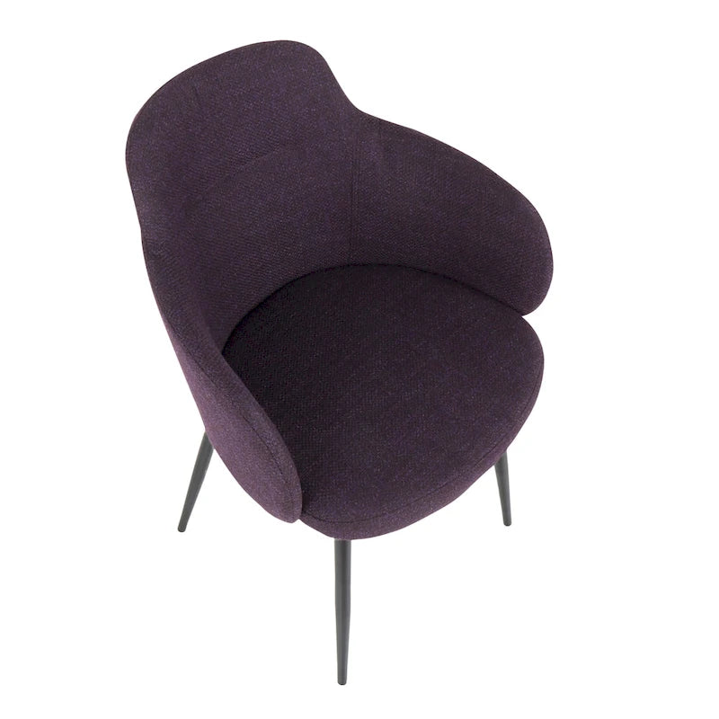 Industrial-Style Upholstered Chair