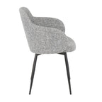 Industrial-Style Upholstered Chair
