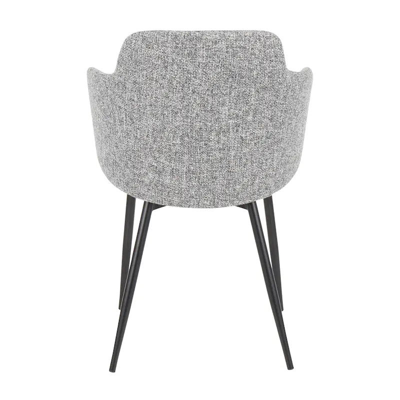Industrial-Style Upholstered Chair