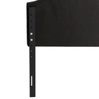 Diamond Tufted Fabric Arched Panel Headboard - Twin