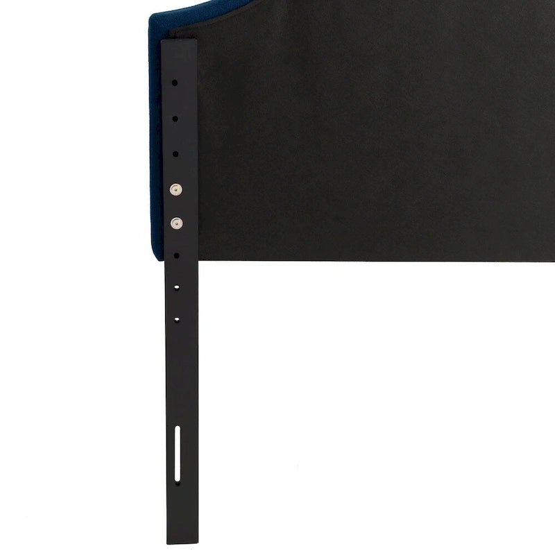 Diamond Tufted Fabric Arched Panel Headboard - Twin