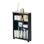 Rolling Storage Cart (Steel; Minor Assembly Required) — 18.7" L x 5.12" W x 26.97" H