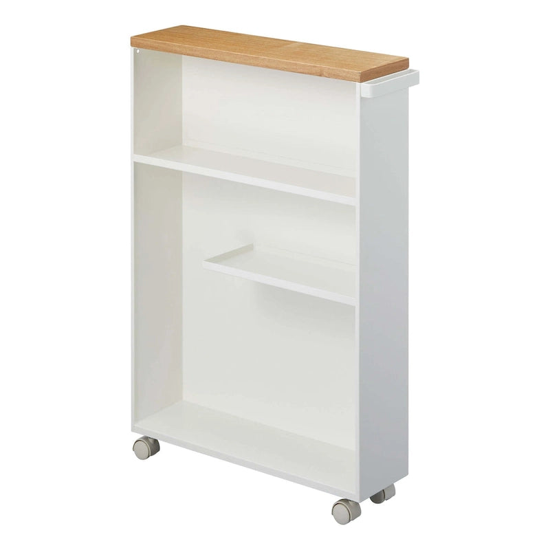 Rolling Storage Cart (Steel; Minor Assembly Required) — 18.7" L x 5.12" W x 26.97" H