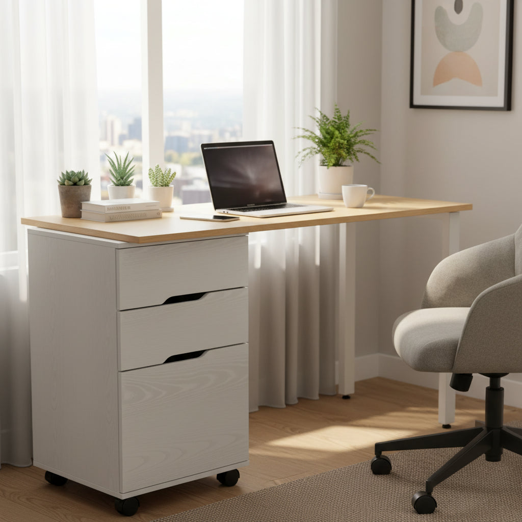 File Cabinet 3 Drawer - 31.3D x 15.7W x 24.4H