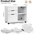 File Cabinet 3 Drawer - 31.3D x 15.7W x 24.4H