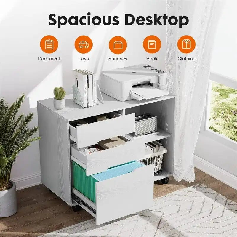 File Cabinet 3 Drawer - 31.3D x 15.7W x 24.4H