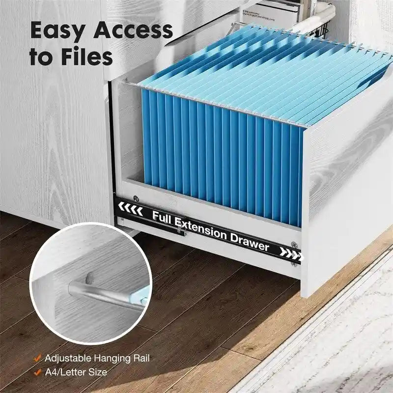 File Cabinet 3 Drawer - 31.3D x 15.7W x 24.4H