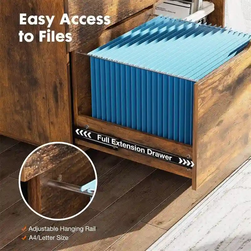 File Cabinet 3 Drawer - 31.3D x 15.7W x 24.4H