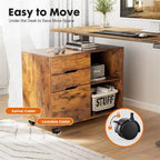 File Cabinet 3 Drawer - 31.3D x 15.7W x 24.4H