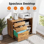 File Cabinet 3 Drawer - 31.3D x 15.7W x 24.4H