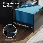 File Cabinet 3 Drawer - 31.3D x 15.7W x 24.4H