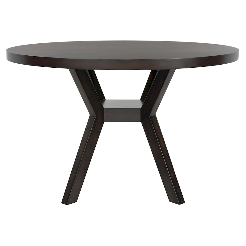 Round Solid Wood Dining Table