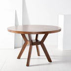 Round Solid Wood Dining Table