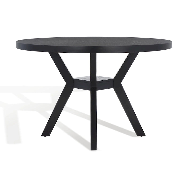 Round Solid Wood Dining Table