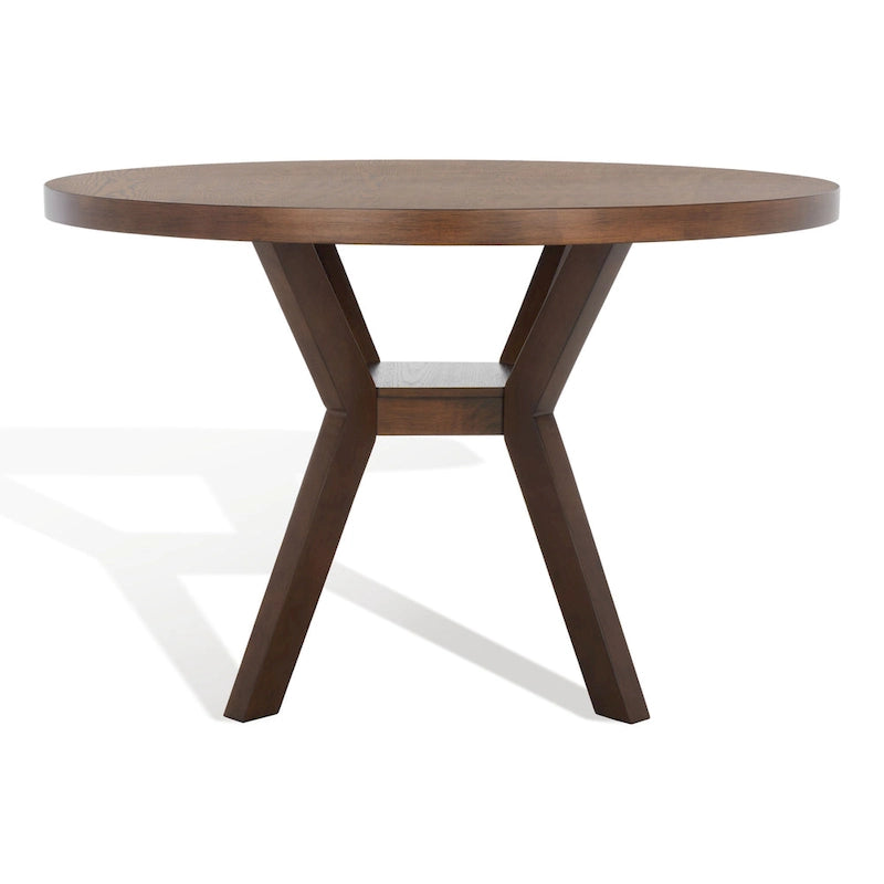 Round Solid Wood Dining Table