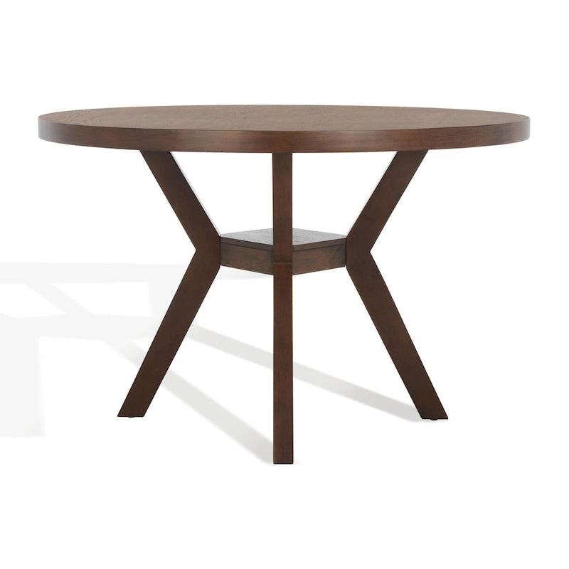 Round Solid Wood Dining Table